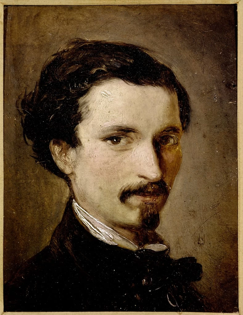 6-Autoritratto 1861 - Galleria degli Uffizi, Firenze